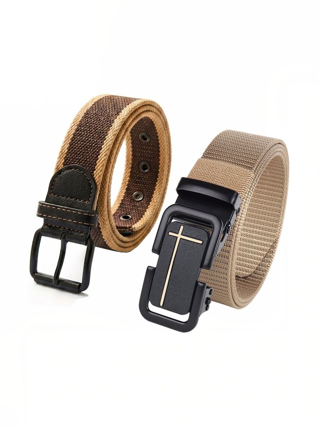 Elligator Men Striped 2 Belt-picture-32