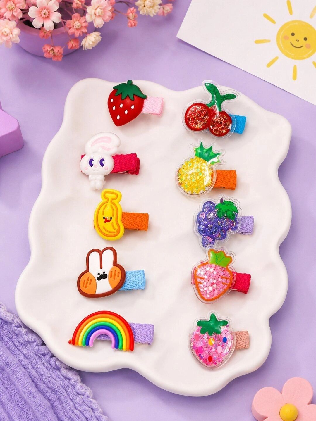 Krelin Girls Embellished Tic Tac Hair Clip-picture-27