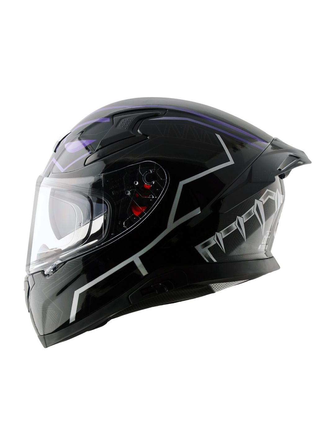 AXOR Unisex Apex Full Face Marvel Printed Scratch Resistant Helmet DOT & ISI Certified-picture-9
