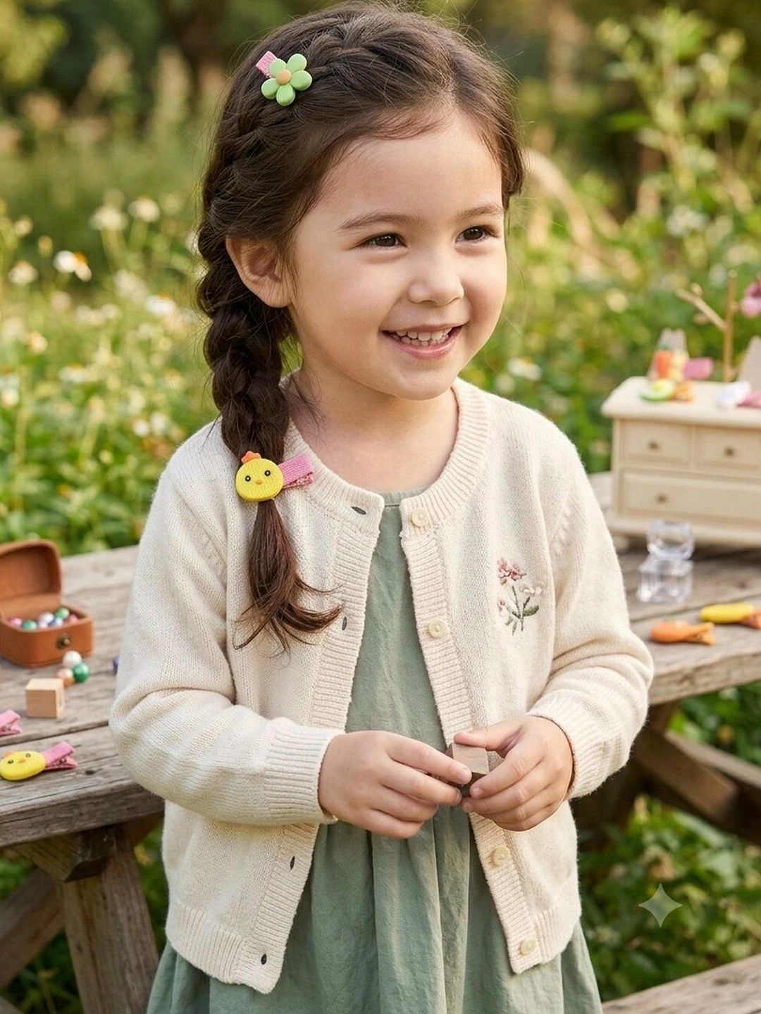 Krelin Girls Embellished Alligator Hair Clip-picture-23
