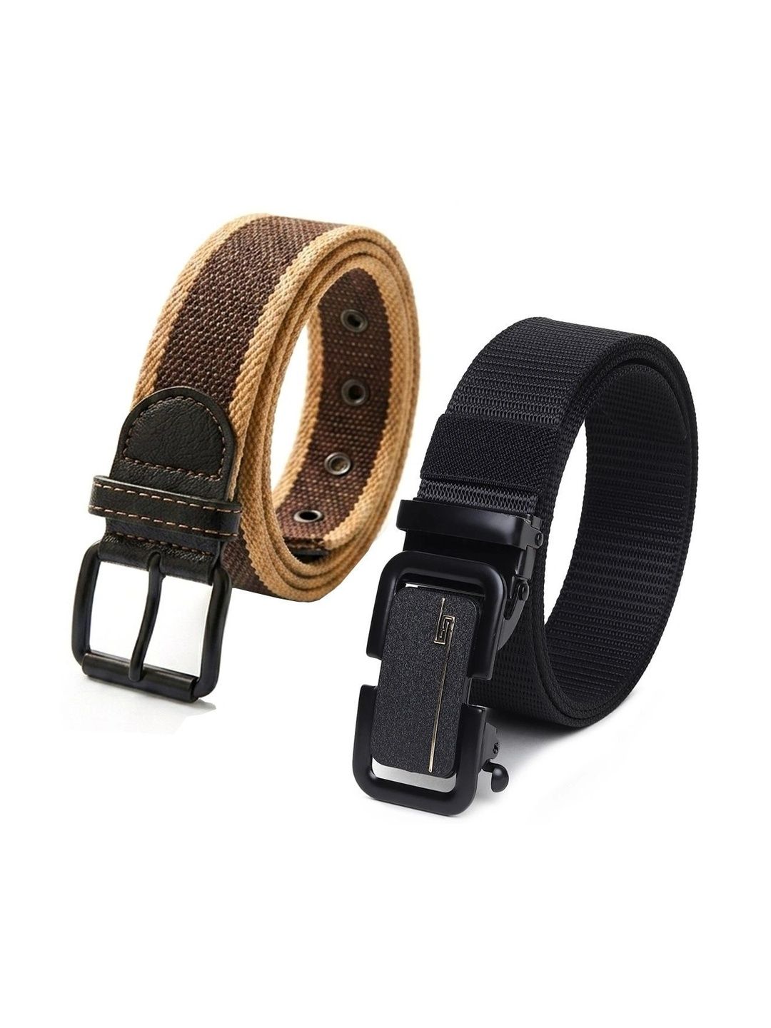 Elligator Men Striped 2 Belt-picture-29