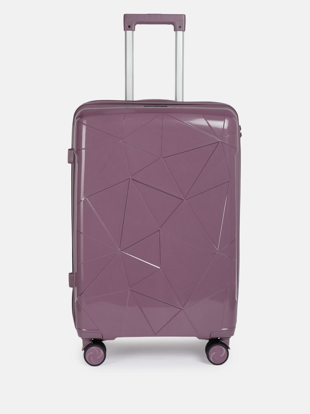 Roadster Textured Hard Side Medium Trolley Suitcase-75L-picture-32