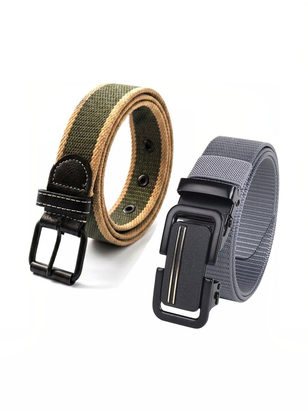 Elligator Men Striped 2 Belt-picture-45