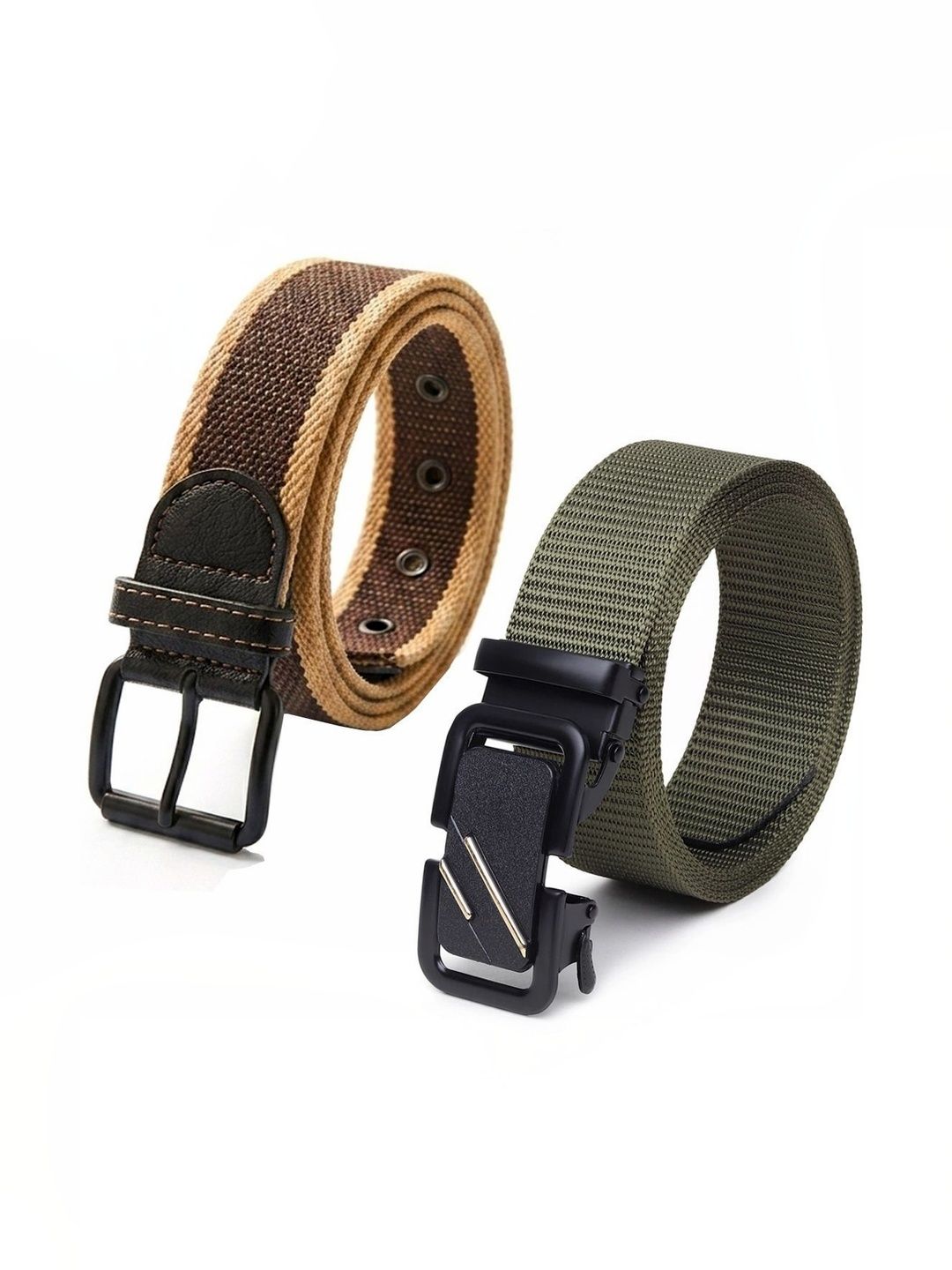 Elligator Men Striped 2 Belt-picture-34