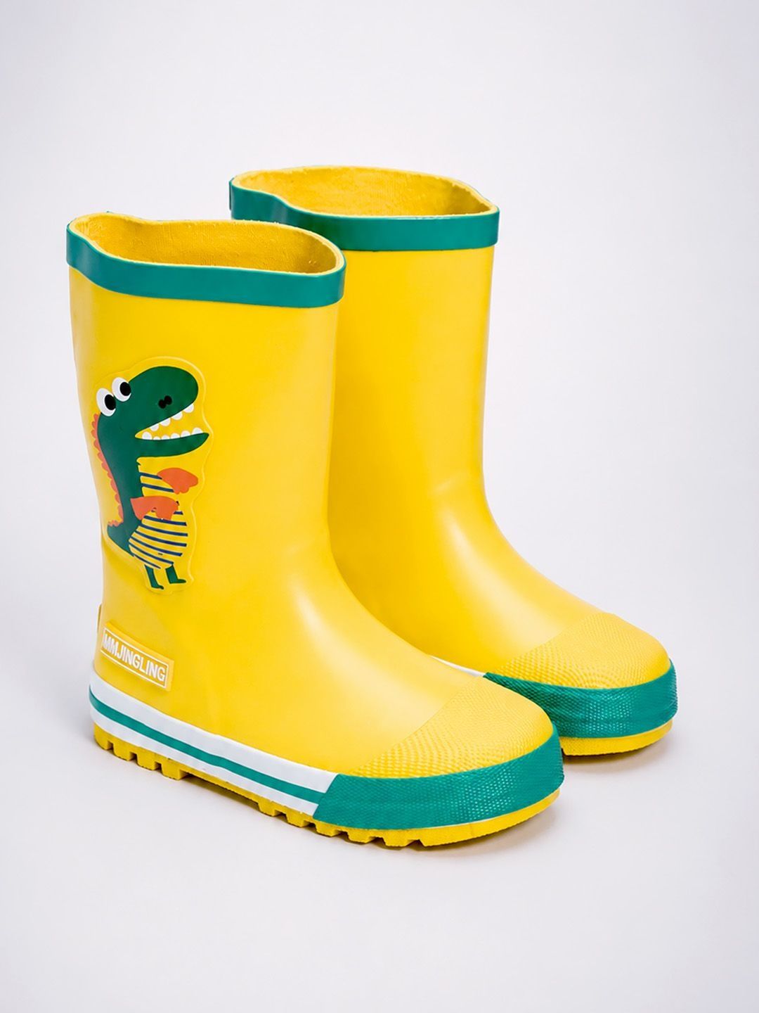 Little Surprise Box Kids Printed Water-Proof Round Toe Slip-On Rain Boots-picture-25