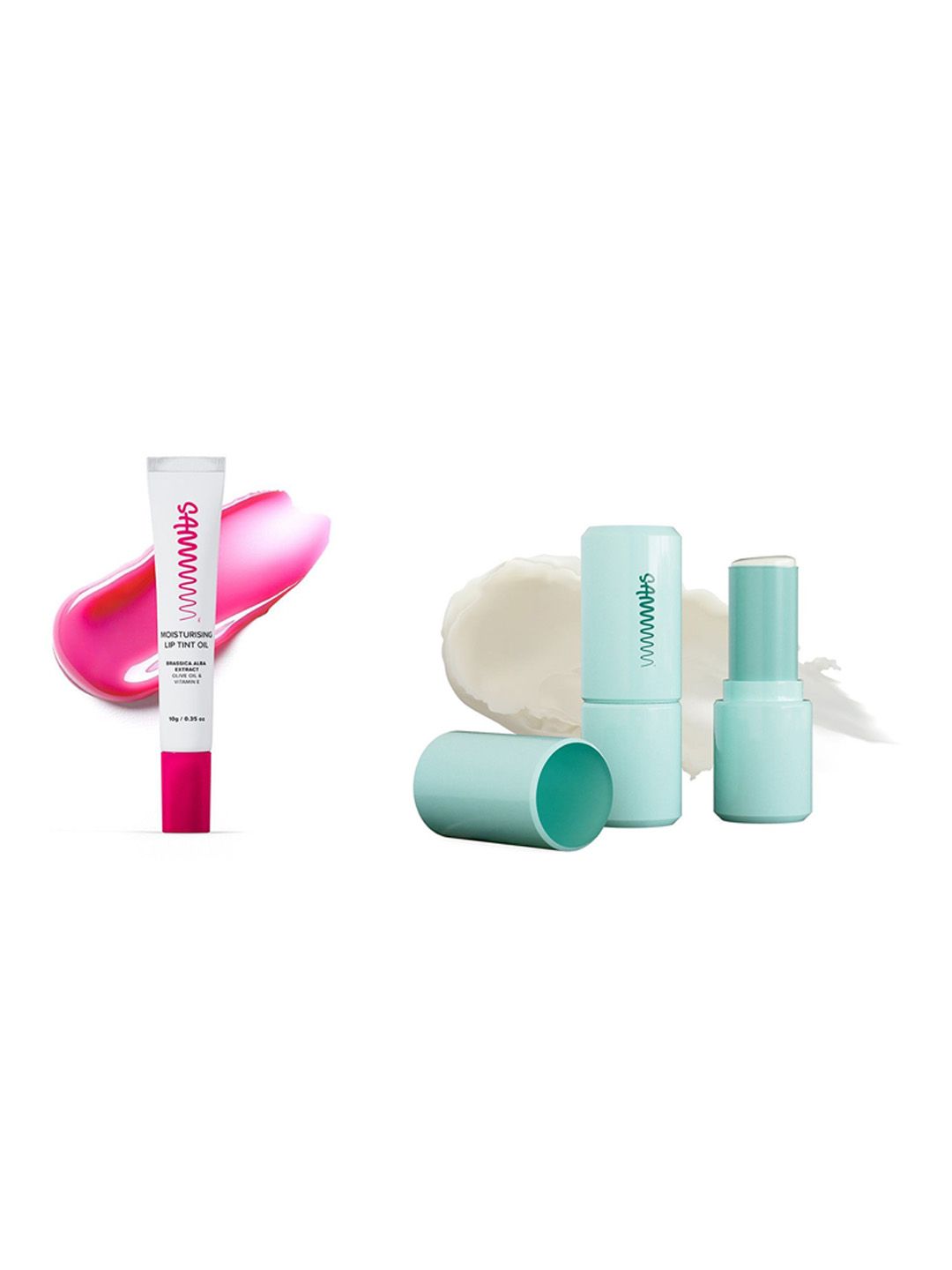 Sammmm Pack of 2 3In1 Primer & Sunstick SPF 50 PA++ & Love Lip Tint Oil-image-35