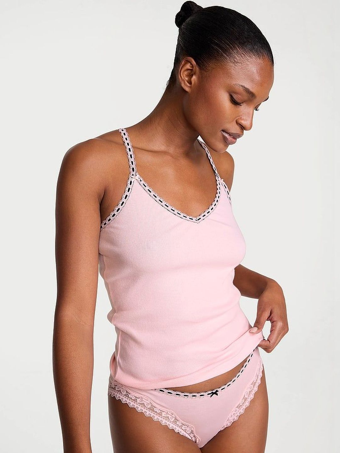 Victoria's Secret Non Padded Cotton Rib Camisole-picture-27