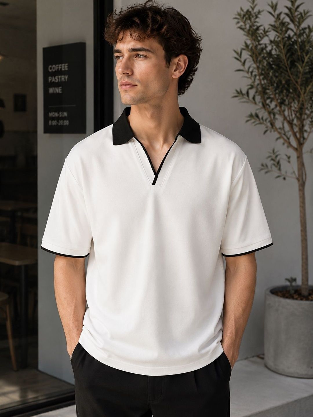 Moda Rapido Men Polo Collar T-shirt-picture-28