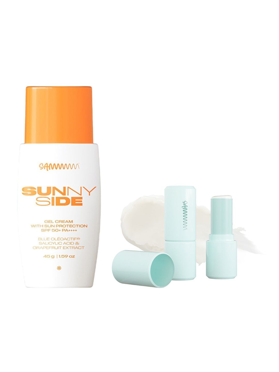 Sammmm 2Pc 3In1 Primer & Sunstick SPF 50 PA++ with Sunny Side Sunscreen SPF 50+ PA++++-image-16