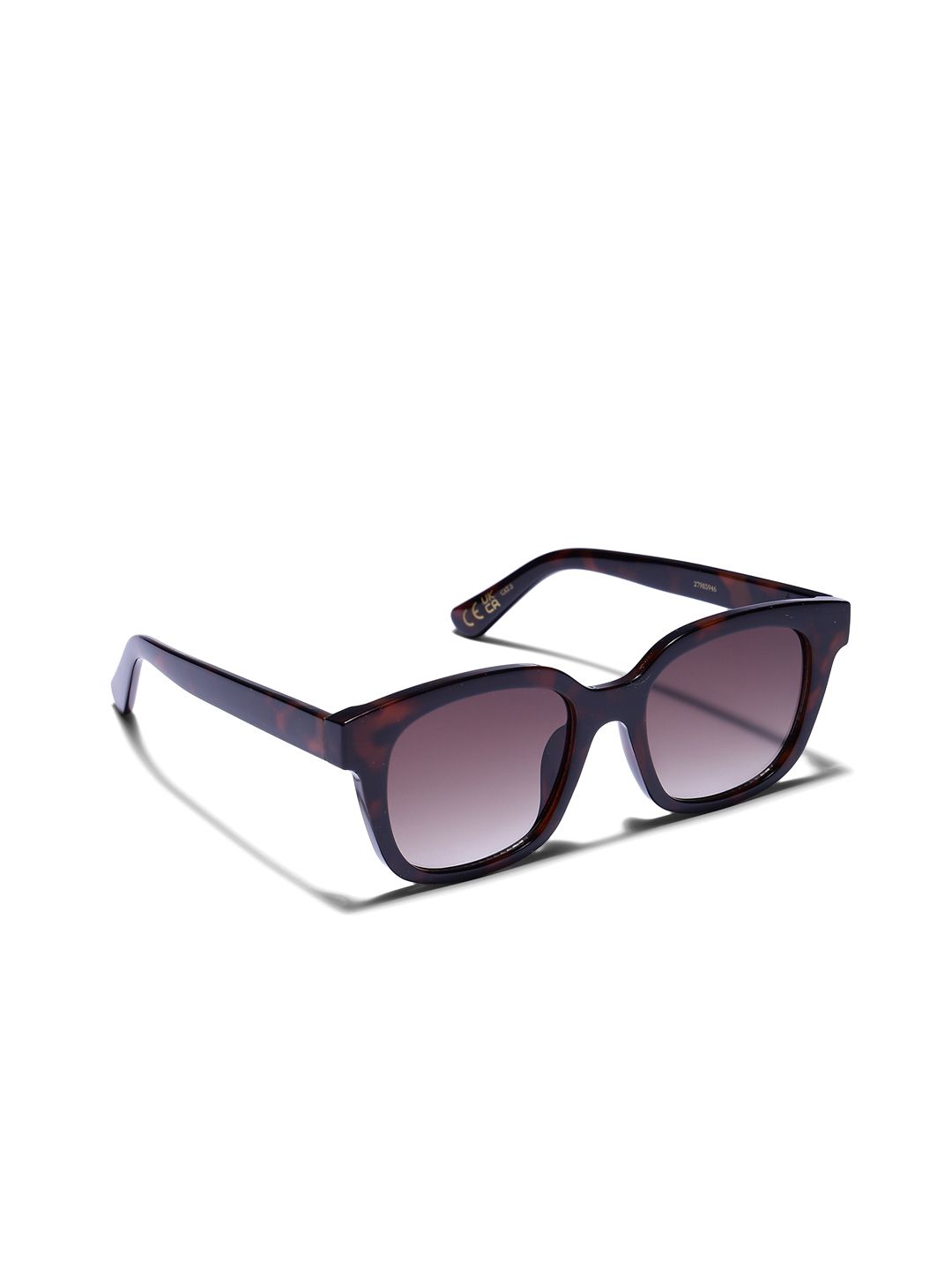 MANGO Women Brown Lens & Brown Square Sunglasses with-image-23