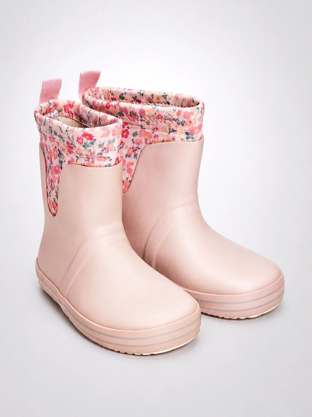 Little Surprise Box Kids Waterproof Round Toe Slip-On Rain Boots-image-16