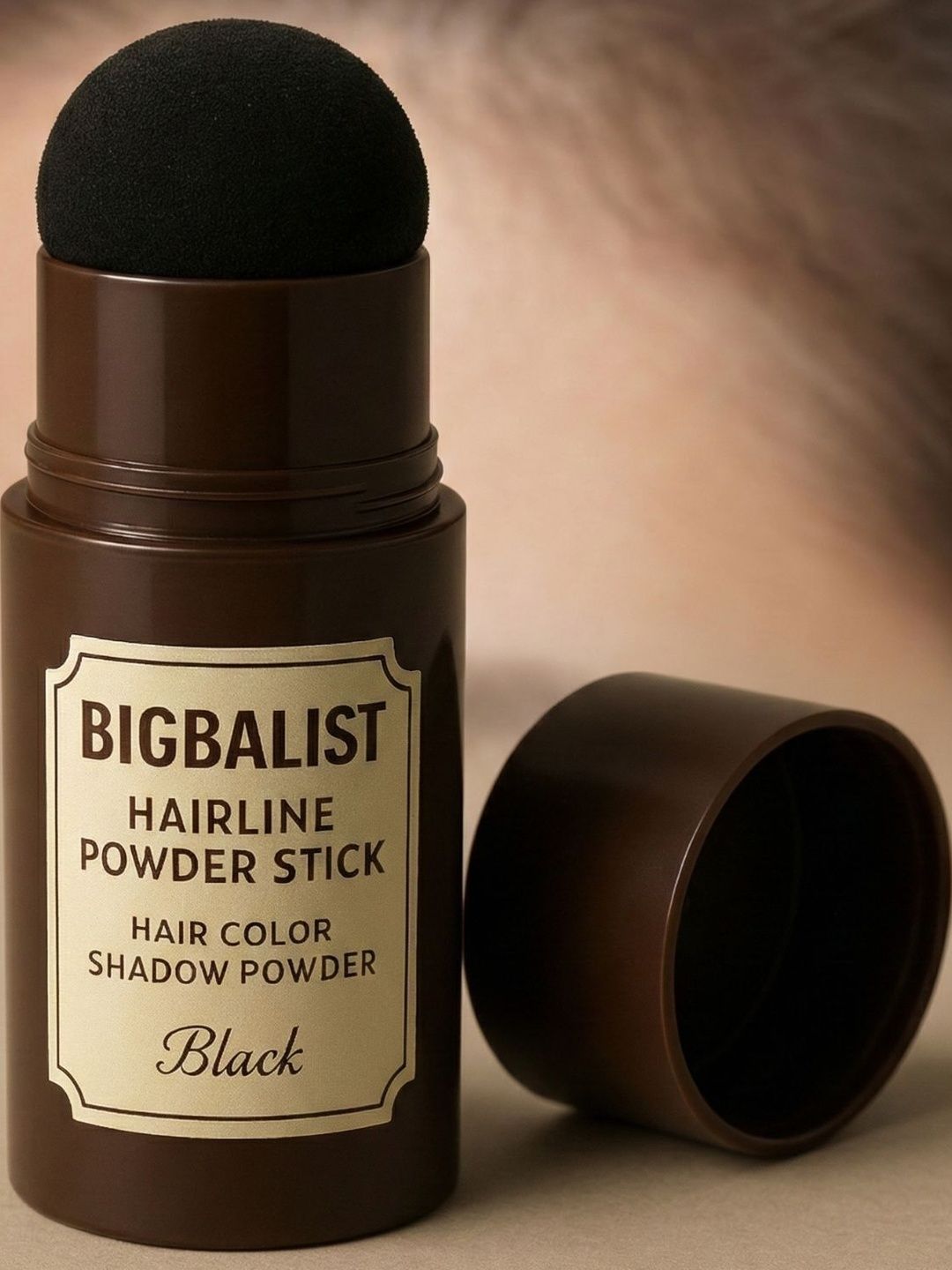 BIGBALIST Unisex Hairline Shadow Powder Stick - 10 g - Black-image-30