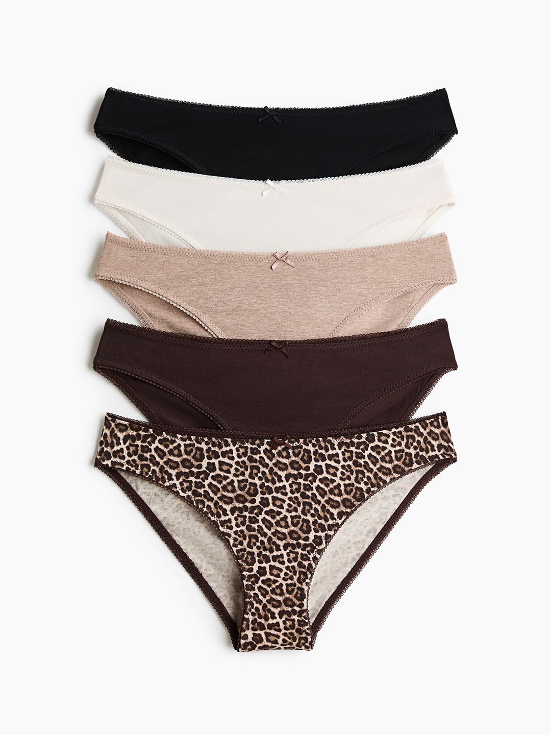 H&M 5-pack Cotton Bikini Briefs-picture-43