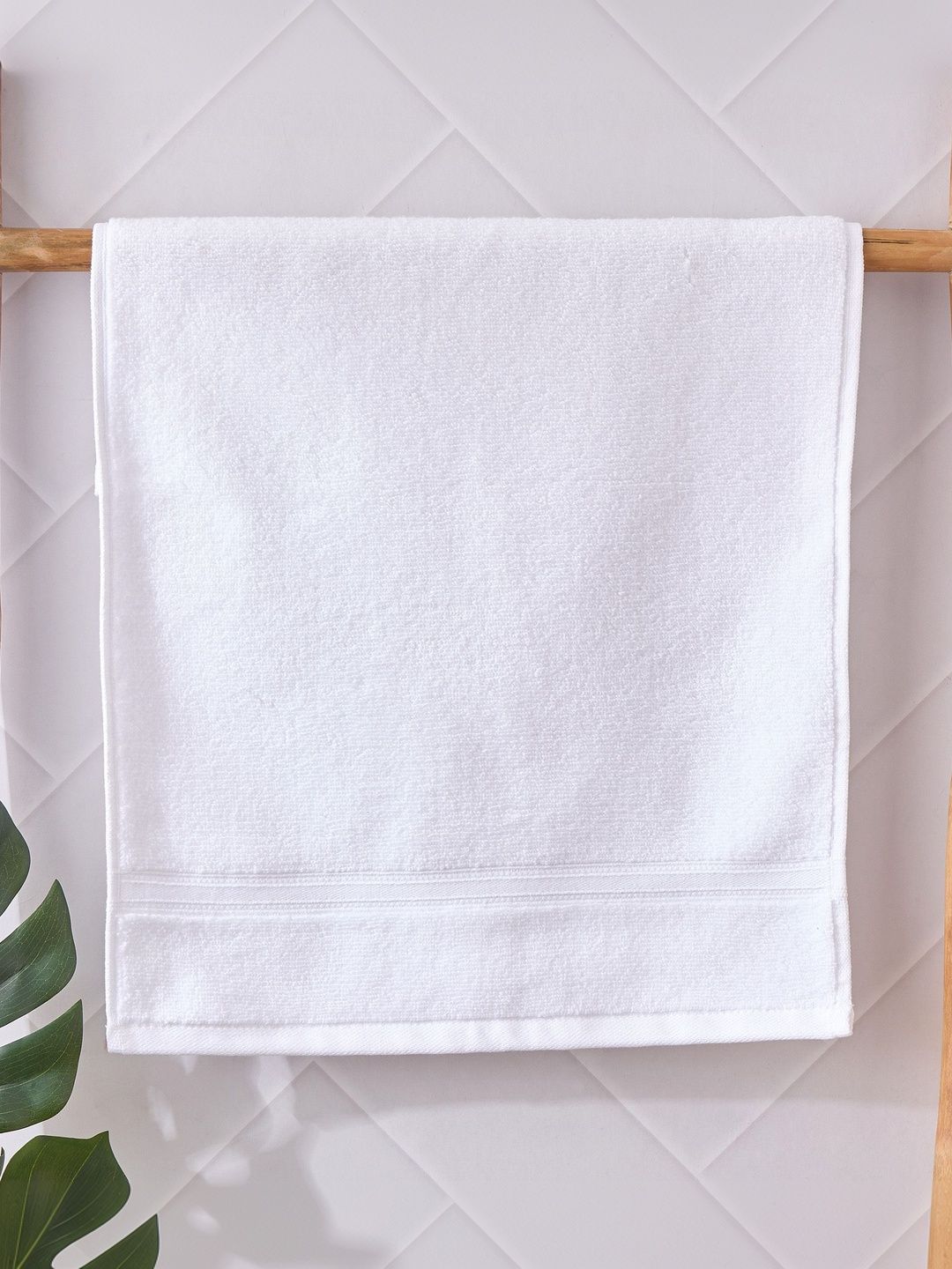 Home Centre White Cotton 500 GSM Hand Towels-picture-35