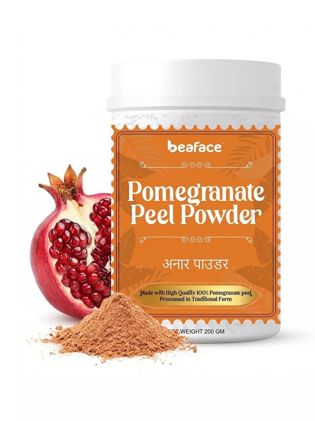 Beaface Pomegranate Peel Powder Mask & Peel - 200 g-image-6
