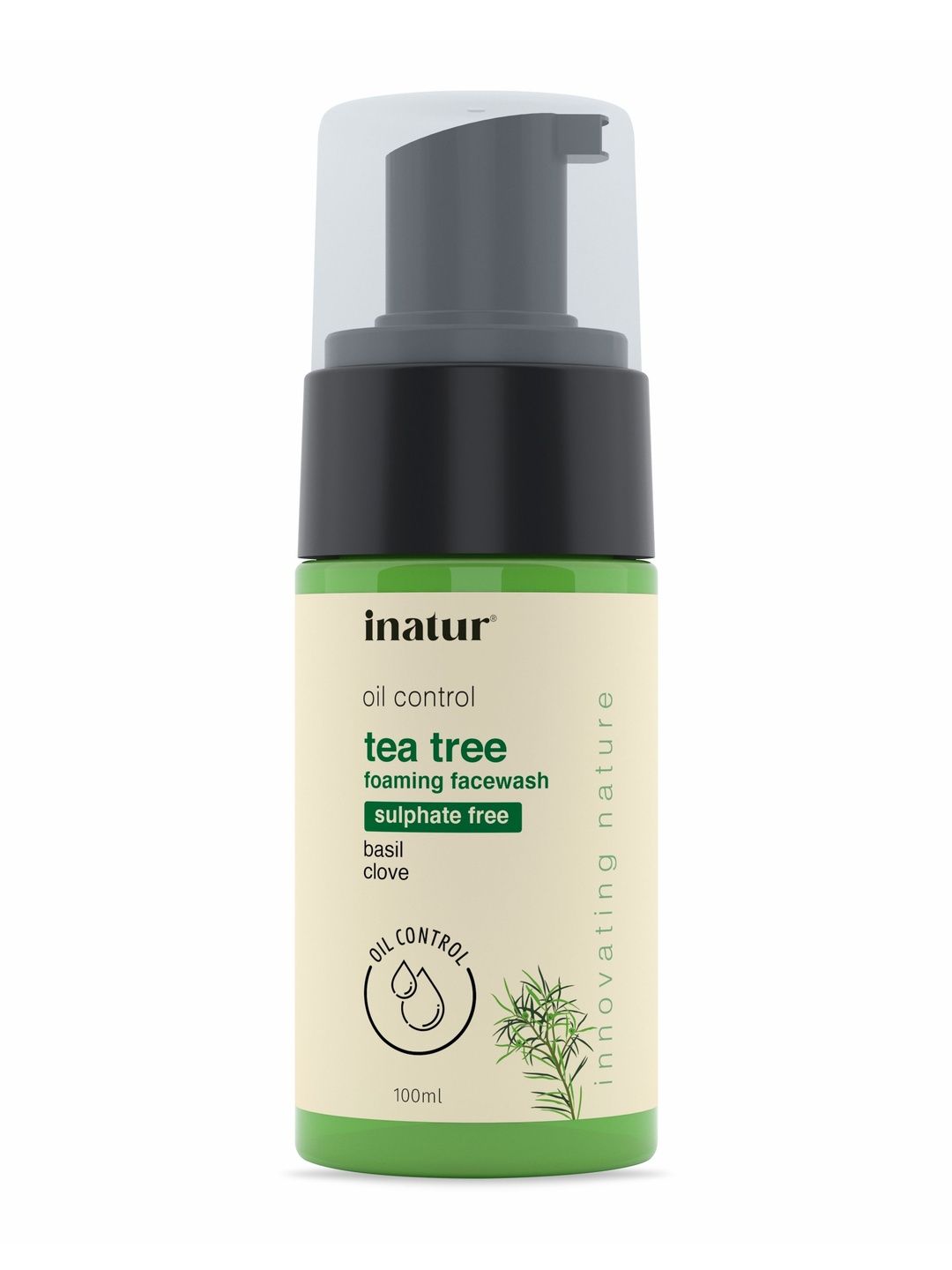 Inatur Tea Tree Foaming Face Wash - 100 ml-image-10