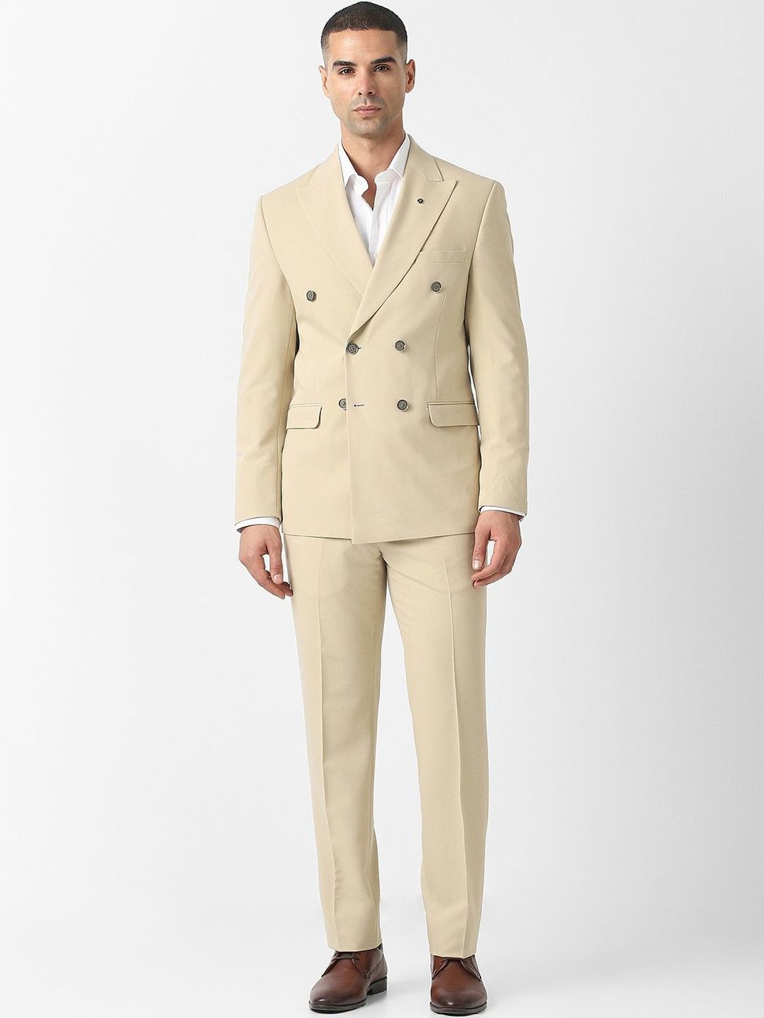 Van Heusen Slim-Fit Double-Breasted Two-Piece Suit-picture-16