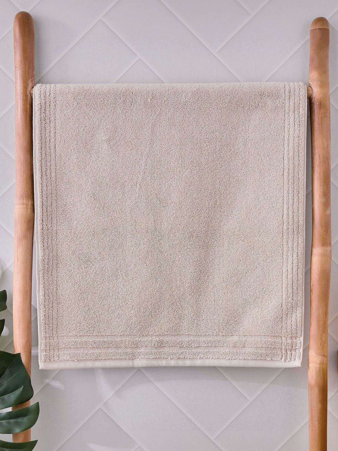 Home Centre Beige Cotton 500 GSM Hand Towels-image-26