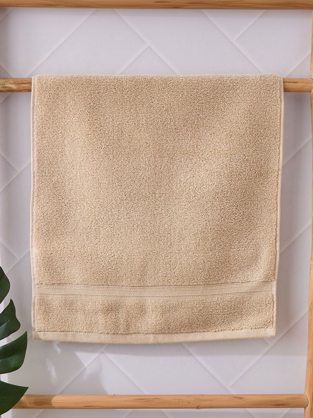Home Centre Beige Cotton 500 GSM Hand Towels-picture-31