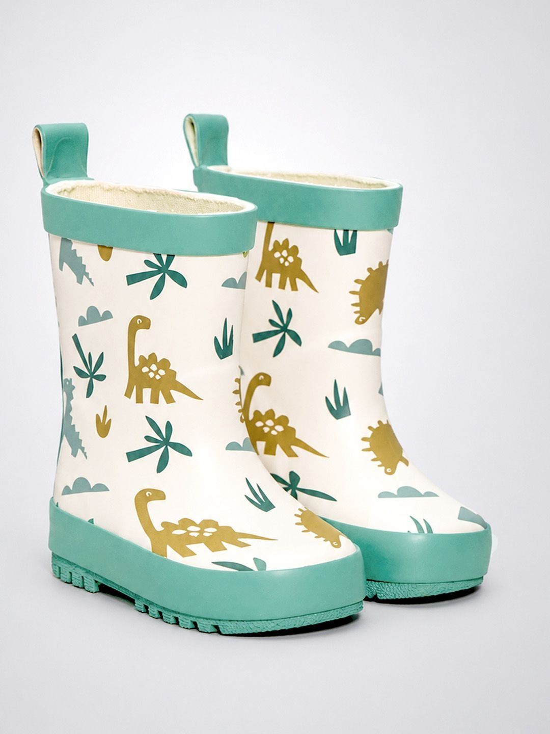 Little Surprise Box Kids Waterproof Round Toe Slip-On Rain Boots-picture-28