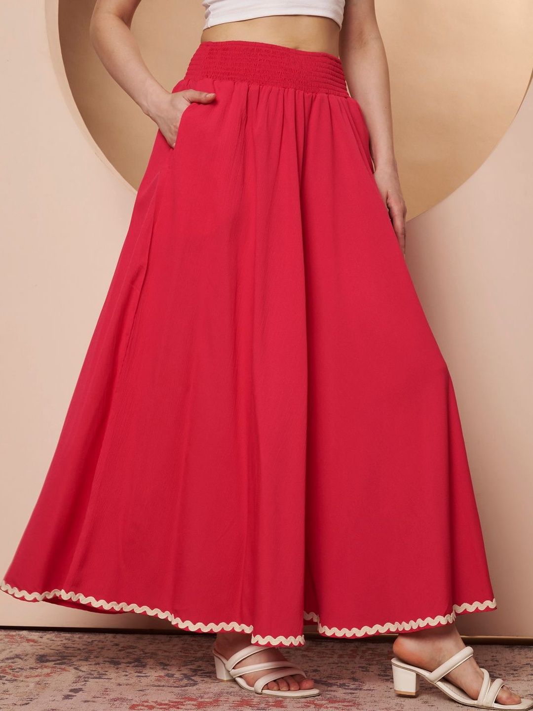 LookShine Women Flared Palazzos-picture-24