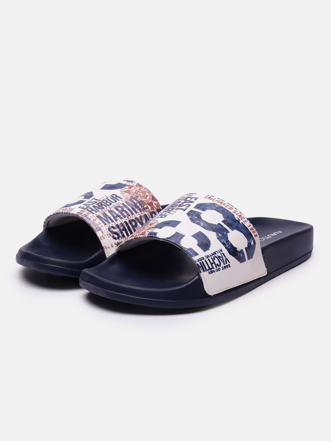Nautica Men Printed Sliders-picture-25