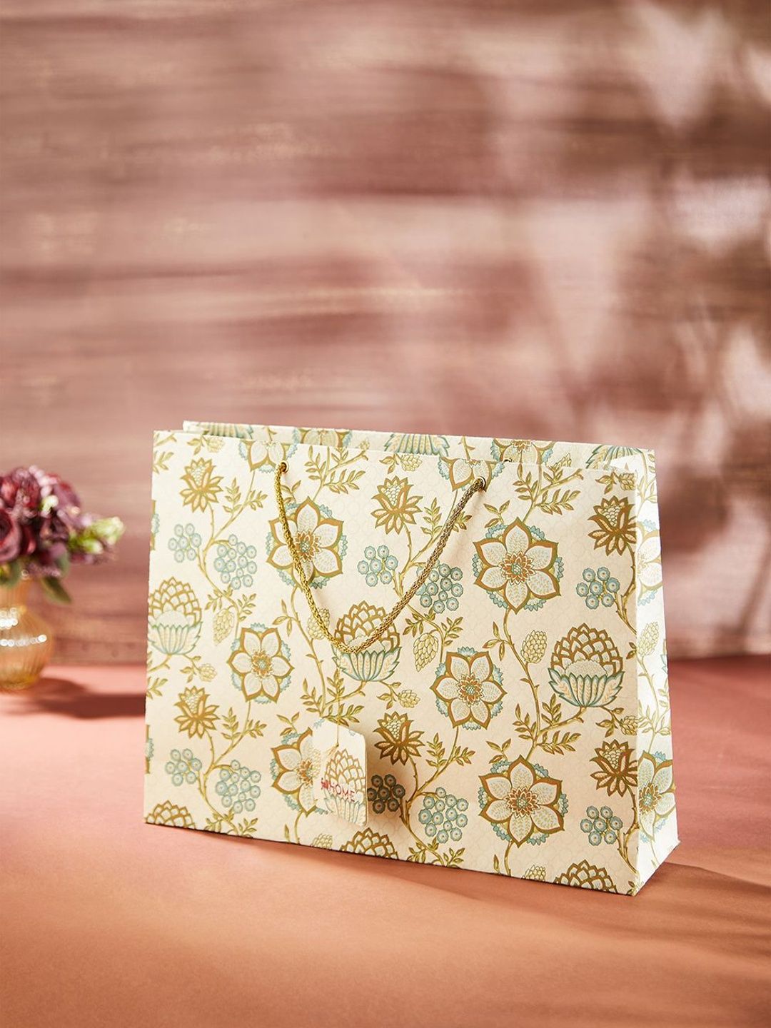 Fabindia Floral Printed Handheld Bag-image-10