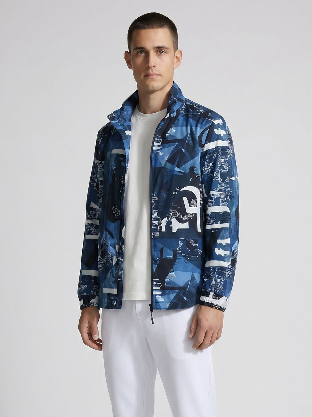 sports52 wear Sports 52 wear Printed Hooded Rain Jacket-picture-40