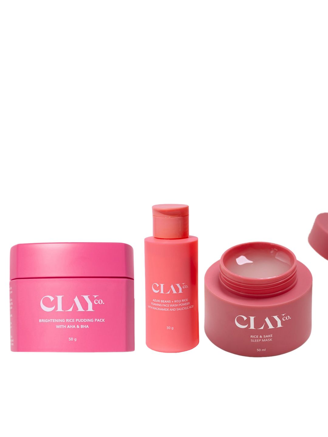 CLAYco. Set Of 3 Sleep Mask 50 ml+ Foaming Face Wash 30 g + Face Mask 50 g-image-8
