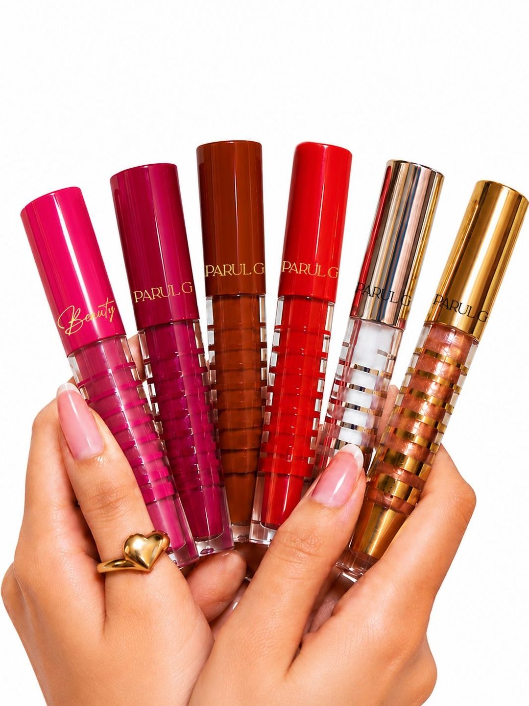 Parul Garg Set Of 6 High Shine & Non Sticky Lip Gloss - 2.5 ml Each - Ultimate Gloss-picture-13