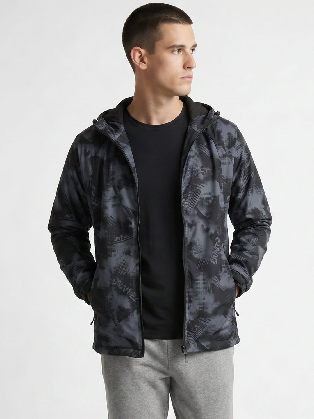 sports52 wear Sports 52 wear Printed Hooded Rain Jacket-picture-26