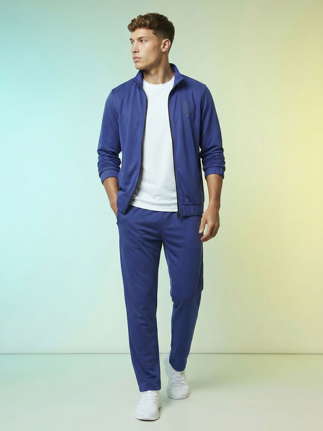 HRX by Hrithik Roshan Printed Mock Collar Running Track Suits-picture-47