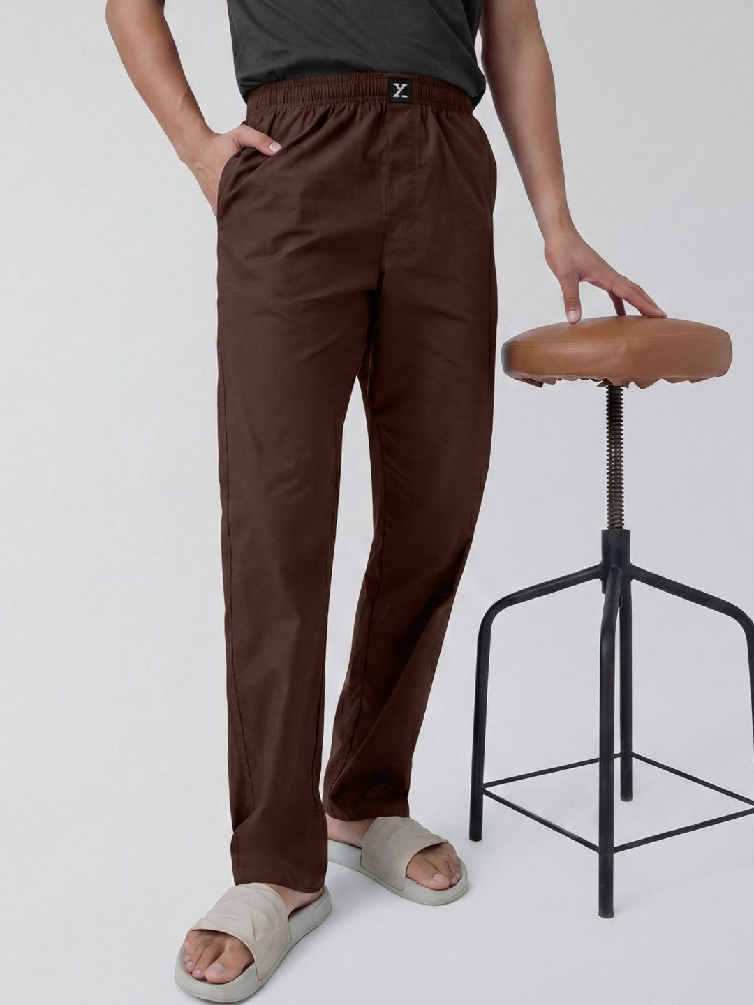 XYXX Men Straight-Leg Cotton Lounge Pants-picture-29