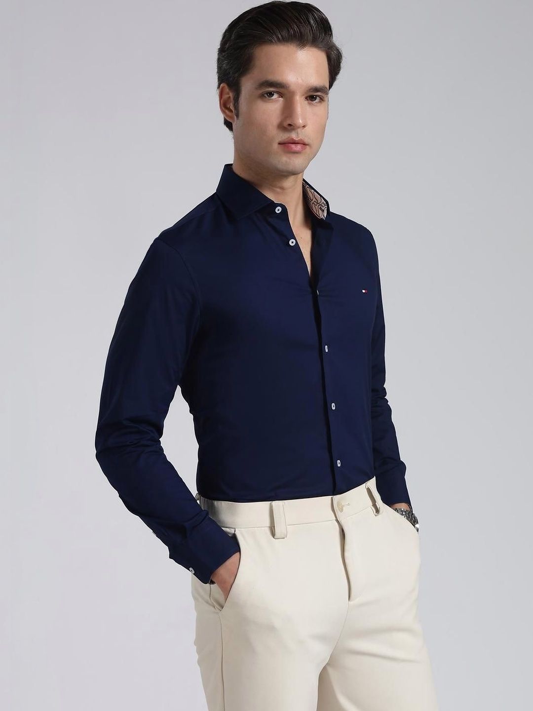 Tommy Hilfiger Men Slim Fit Casual Shirt-picture-13