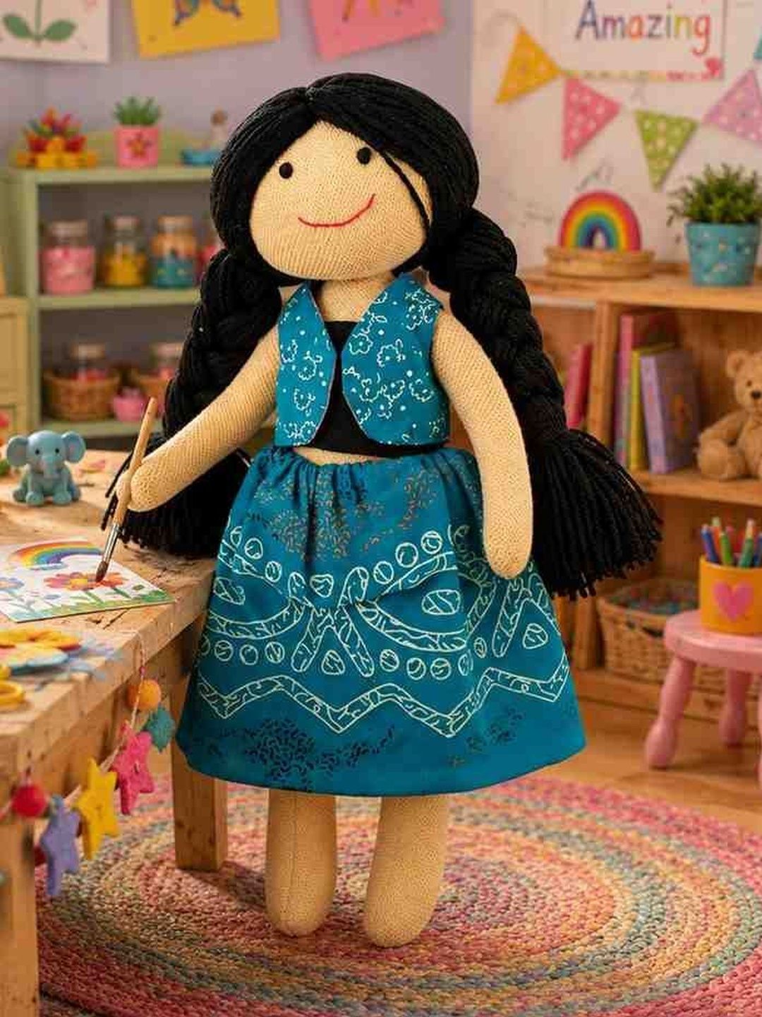 Jim N Jam Cotton Filled Water Resistant Soft Toys and Dolls-picture-12