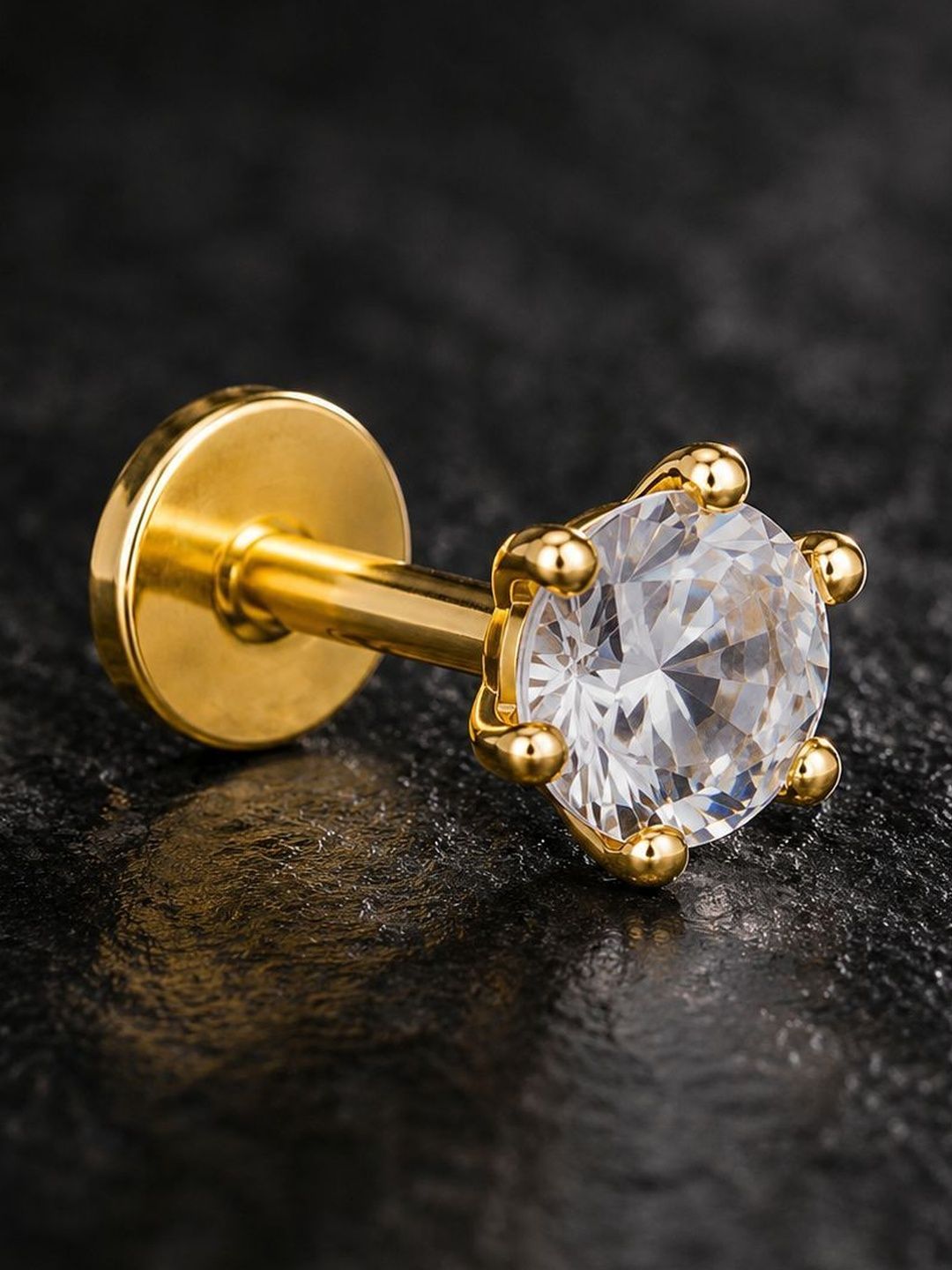 caretino jewels Circular Studs Earrings-picture-32