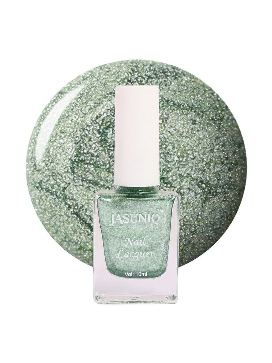 Jasuniq 21-Free Formula Metallic Chrome Finish Nail Lacquer - 10 ml - Starry Forest-picture-46