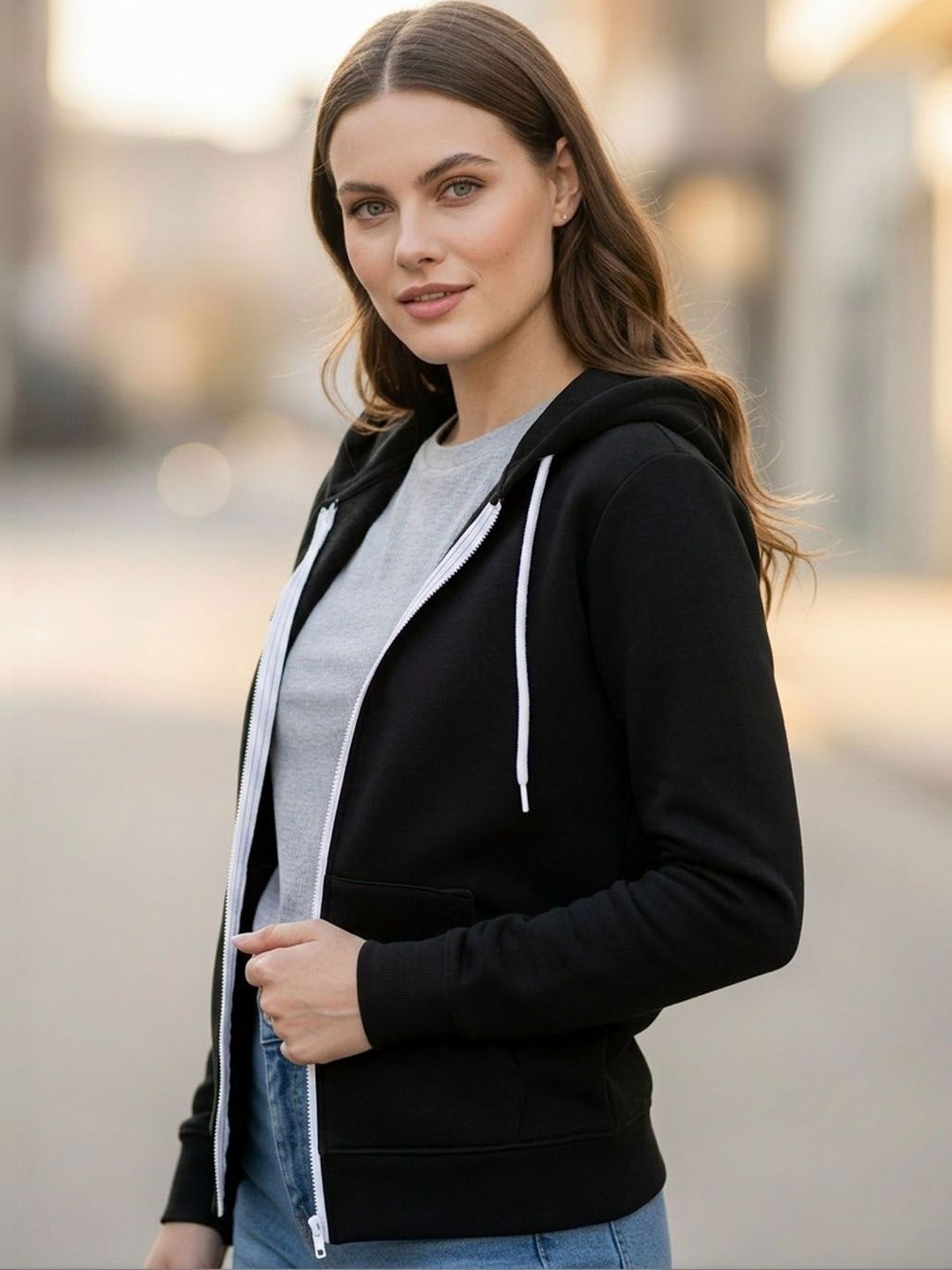 LONDON STREETS Women Hooded Sweatshirt-picture-30