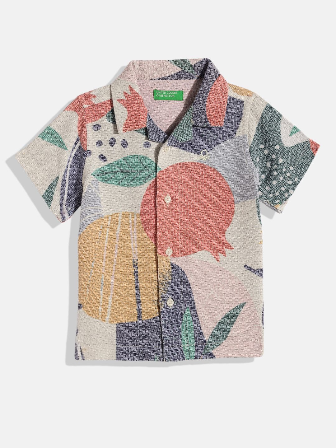 United Colors of Benetton Boys Conversational Printed Casual Shirt-picture-24