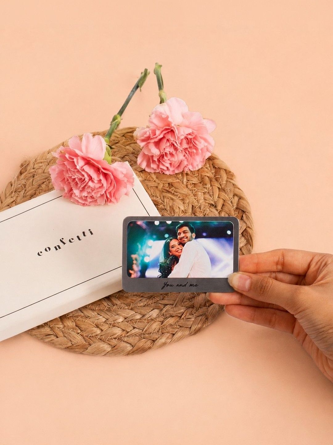 Confetti Gifts Valentines Metal Wallet Card With Photo & Text-image-9
