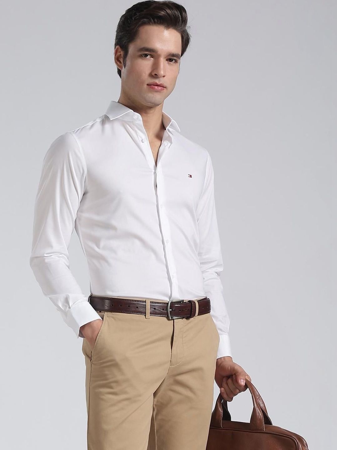 Tommy Hilfiger Men Slim Fit Formal Shirt-picture-12