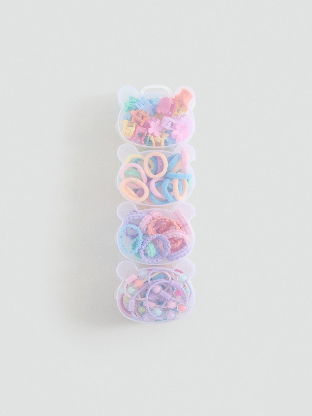 Mango Kids Girls Set of 4 Hair Accessory Set-picture-20
