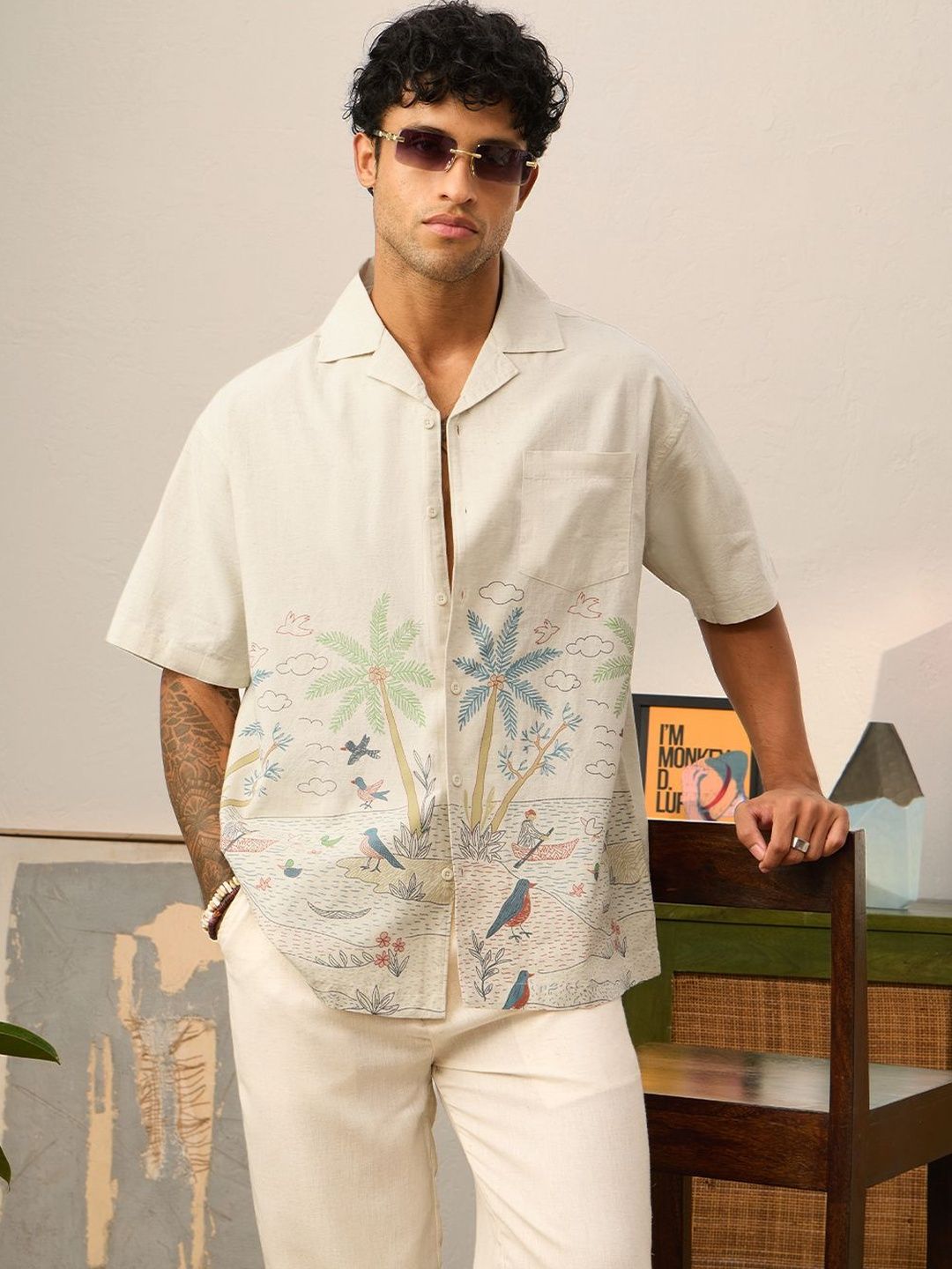 The Souled Store Men Printed Casual Shirt-picture-39