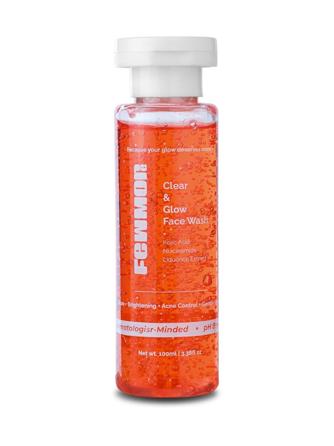 Fewmore Deep Cleansing Clear & Glow Face Wash - 100 ml-image-45