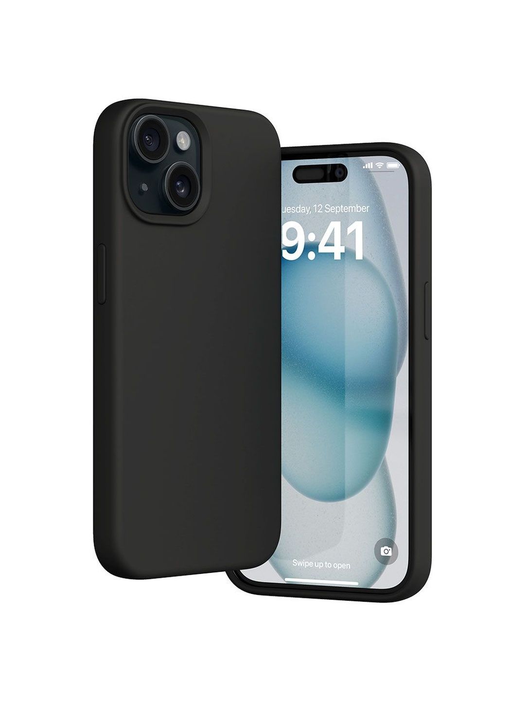 Vaku Luxos Silicone Back Cover Case For iPhone 15 Plus-image-11