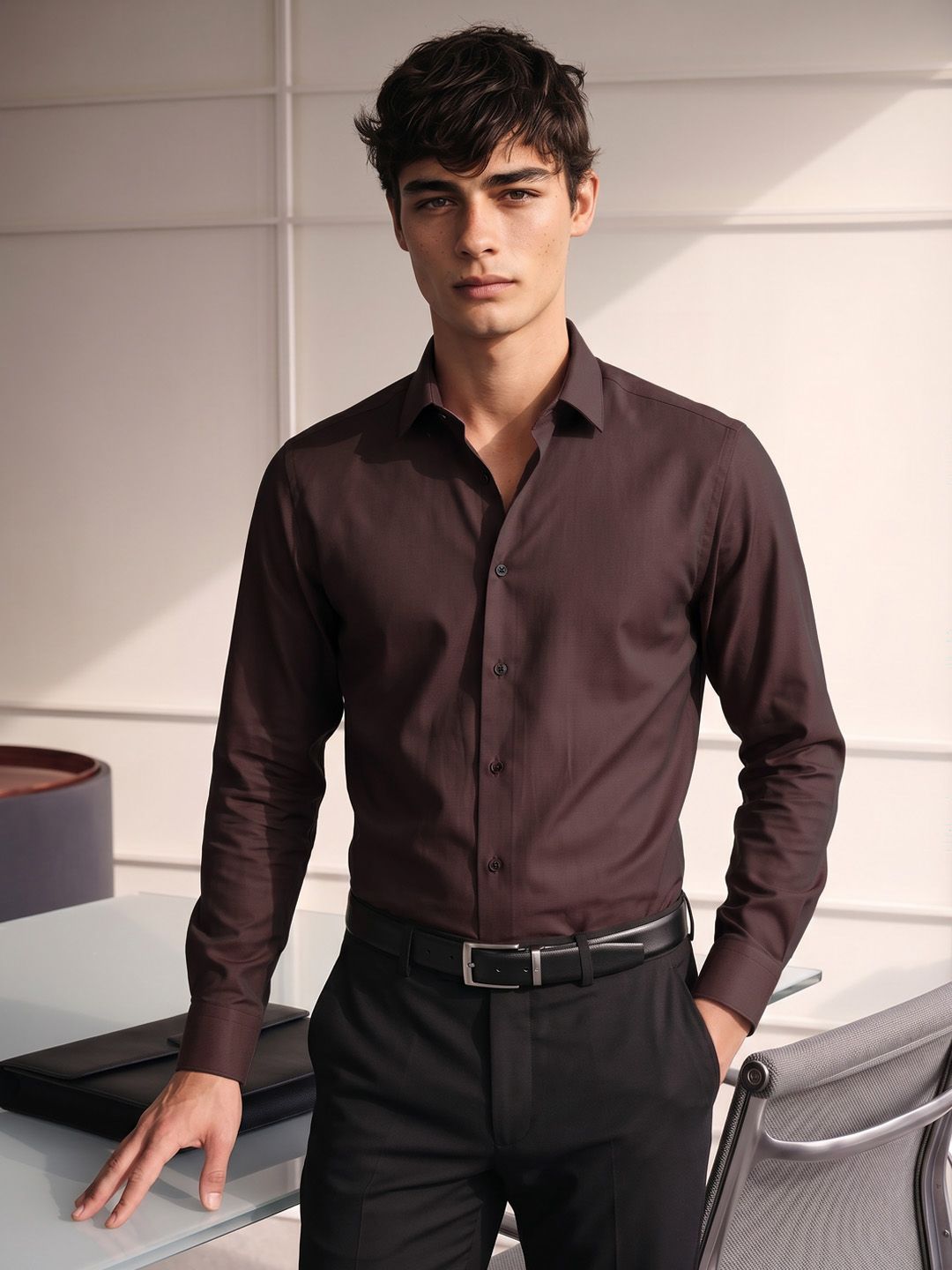 Van Heusen Slim Fit Formal Shirt-picture-14