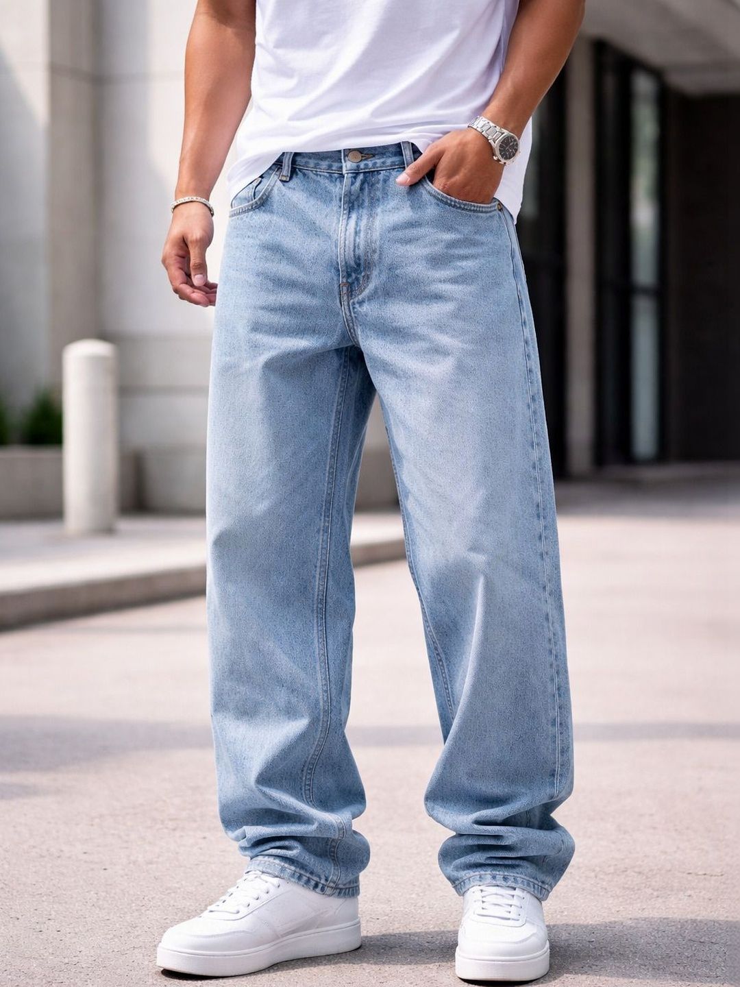 Yungistan Men Regular Fit Low-Rise Jeans-picture-20