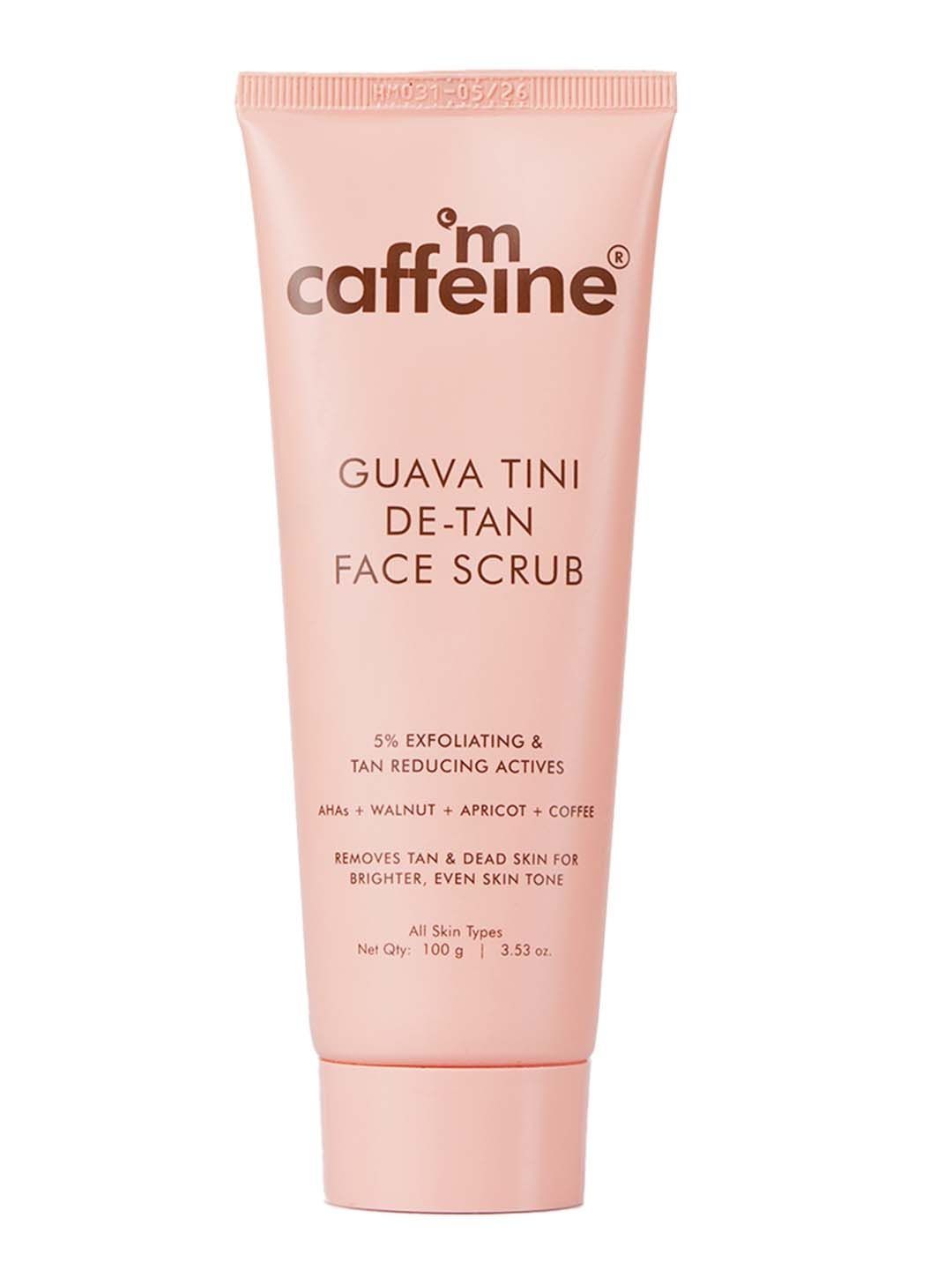 MCaffeine Guava Tini De-Tan Face Scrub - 100 g-picture-55