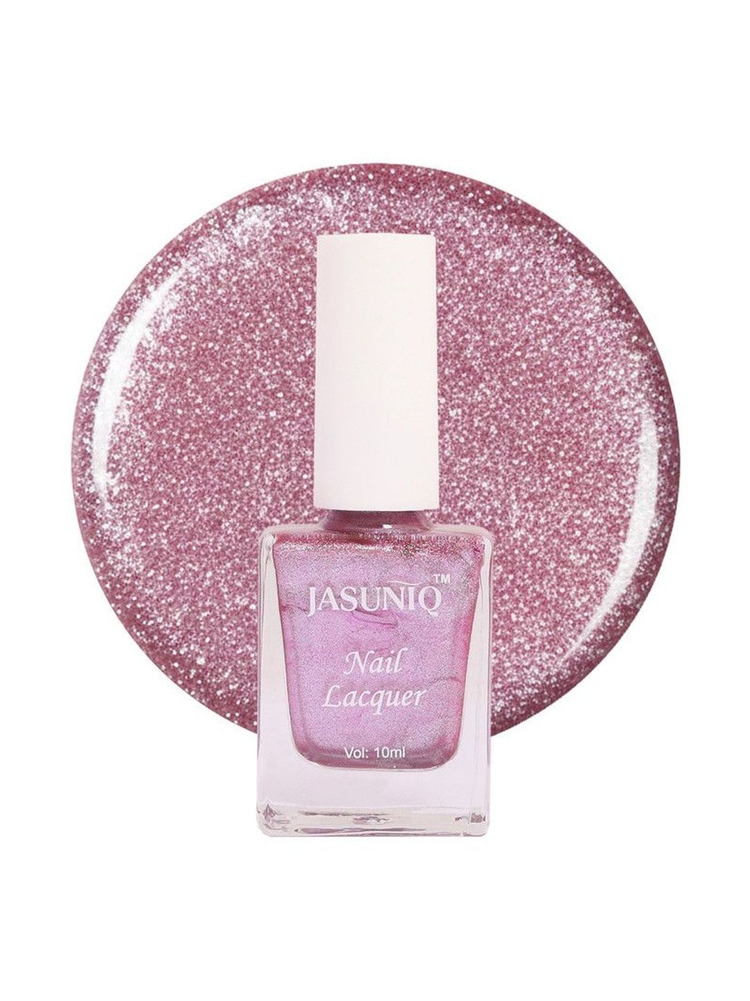 Jasuniq 21-Free Formula Metallic Chrome Finish Nail Lacquer - 10 ml - Dusty Rose-picture-42