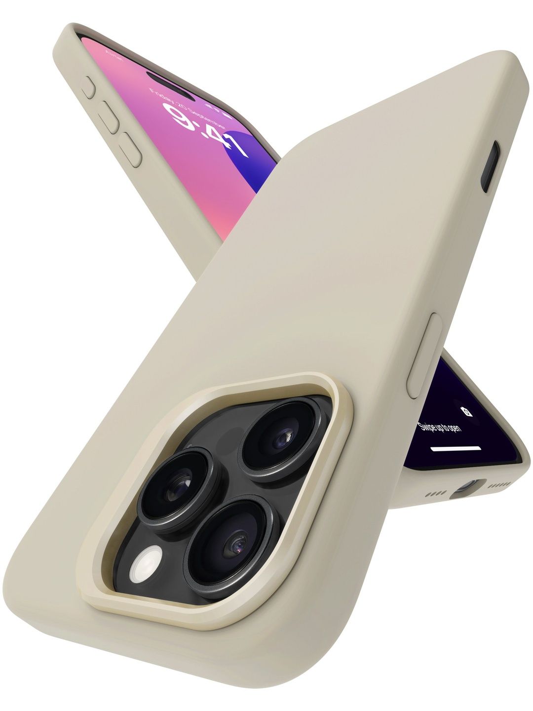Vaku Luxos Liquid Silicone Back Cover Case for iPhone 16 Pro Max-image-49